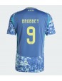 Ajax Brian Brobbey #9 Replika Borta Kläder 2024-25 Kortärmad